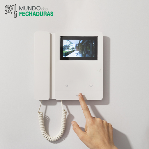 Kit completo de vídeo porteiro para residência